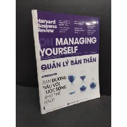 [Sách Cũ SCGR] Quản lý bản thân - Harvard Business Review mới 80% rách gáy 2019 HCM2809 Clayton M. Christensen KỸ NĂNG