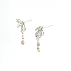 K18WG Bông tai kim cương 0.40CT - Hàng hiệu Chính hãng 873569