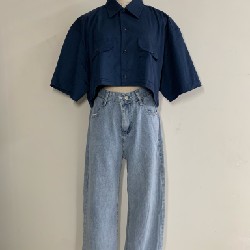 Áo croptop hiệu Dickies 21837