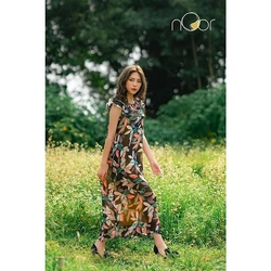 [New] Đầm maxi lụa tơ váy thiết kế nOor