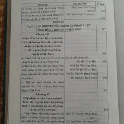 NGUYÊN TẮC TRÌNH TỰ PHÁP LUẬT CÔNG BẰNG HỢP LÝ... 761504