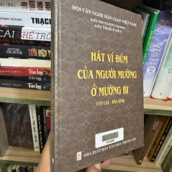 Sách văn hoá Hát ví đúm của người Mường ở Mường Bi