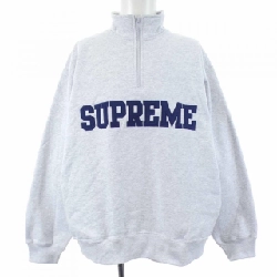 シュプリーム SUPREME Collegiate Half Zip Sweat - Hàng hiệu Authentic