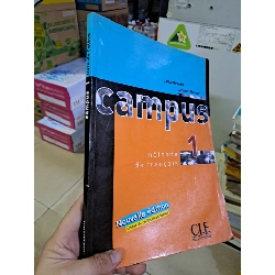 Campus 1 Tiếng pháp mới 80% có viết chì HCM0808 HỌC NGOẠI NGỮ