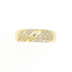 Nhẫn kim cương K18YG 0.25CT 670188