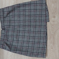 Chân váy kẻ chữ A sz M của Vientran 78812