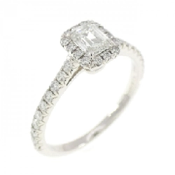 Nhẫn Tiffany Soleste cắt hình emerald 0.30CT - Hàng hiệu Authentic