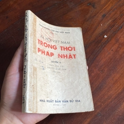XÃ HỘI VIỆT NAM TRONG THỜI PHÁP NHẬT, QUYỂN II, XB 1957 474602