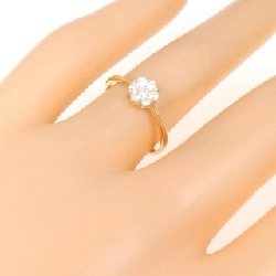 Nhẫn kim cương hoa K18YG 0.20CT - Hàng hiệu Authentic 856065