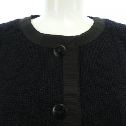 【Vintage】Chanel CHANEL P19120V11109 02P Áo khoác không cổ 632624