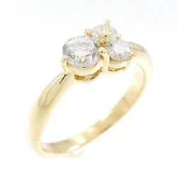 Nhẫn kim cương 750YG 0.54CT