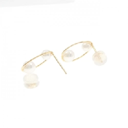 K18YG Bông tai ngọc trai Akoya - Hàng hiệu Authentic 871430