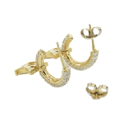 Bông tai Louis Vuitton Hoop LV Iconic M01732 - Hàng hiệu Chính hãng 807502