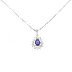 Dây chuyền Sapphire 0.64CT - Hàng hiệu Chính hãng
