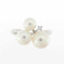 Nhẫn ngọc trai Akoya K18WG 668691