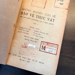 📖 (Hiếm) Những nghiên cứu về bảo vệ thực vật (trọn bộ 3 tập) 565188