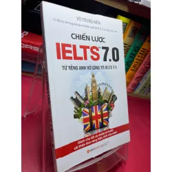 Chiến lược ielts 7.0 2018 mới 75% ố bẩn viền ố góc trên bìa Võ Trung Kiên HPB1905 SÁCH KỸ NĂNG Blogmeo21025
