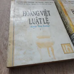 Hoàng việt luật lệ | nguyễn văn thành. Vũ trinh. Trần hựu | 1994 1012803