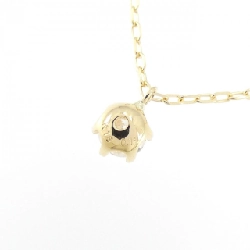 K18YG Solitaire Dây chuyền kim cương 0.18CT - Hàng hiệu Chính hãng 863131