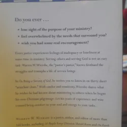 Warren W. Wiersbe - ON BEING a SERVANT of GOD 789586