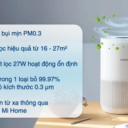 Máy lọc không khí Xiaomi Smart Air Purifier 4 compact EU (BHR5860EU) 27W 379109