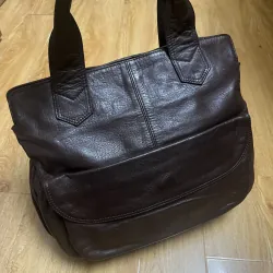 Túi tote nữ da thật 2hand