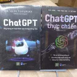 Sách: Combo 2 cuốn Chat GPT - Sách nguyên seal