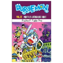 Doraemon - Truyện Dài - Tập 22: Nobita Và Vương Quốc Robot - Fujiko F Fujio (Mới 100%) Truyện tranh, NXB Kim Đồng - SÁCH ĐẠI HỌC