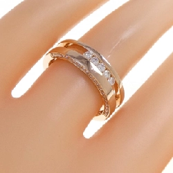 Nhẫn kim cương K18PG 0.22CT 671127