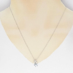 K18WG Hoa Aquamarine Dây Chuyền - Hàng hiệu Chính hãng 860728