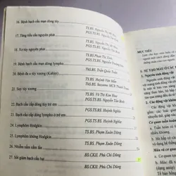 BỆNH LÝ HUYẾT HỌC  568259