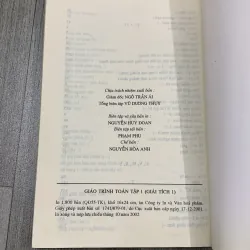 Giáo trình toán tập 1. Giải tích 1. 7b1 756439