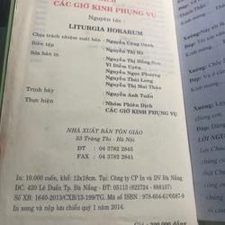 Các giờ kinh phụng vụ 526205
