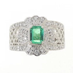 Nhẫn Emerald PT900 0.326CT - Hàng hiệu Chính hãng 853836