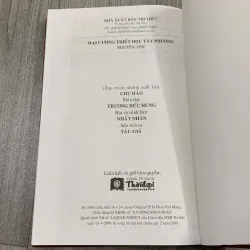 Đại cương triết học tây phương - nguyễn ước. 7a4 783443