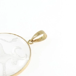 K18YG Đá quý tổng hợp Mặt dây chuyền - Hàng hiệu Chính hãng 864397