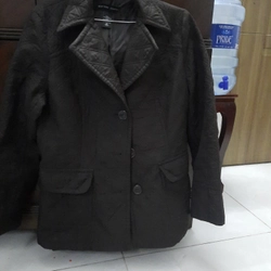 Áo khoác nữ nâu đen siêu đẹp size M