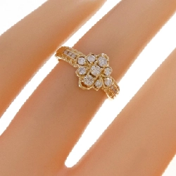 Nhẫn kim cương K18YG 0.30CT - Hàng hiệu Chính hãng 851302