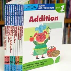 Kumon (Sách nhập) - 10 books new - Rèn kĩ năng toán học