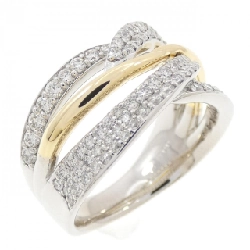 【Sản phẩm mới】Nhẫn kim cương PT900/K18YG 1.00CT