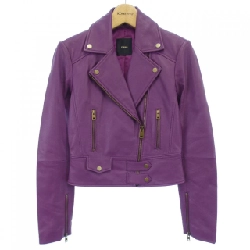 【Mã giảm giá】Áo khoác da PINKO