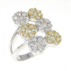 Nhẫn kim cương K18WG/K18YG 1.50CT