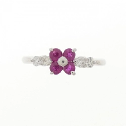 Nhẫn Ruby Hoa K14WG - Hàng hiệu Chính hãng 853308