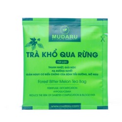 Trà khổ qua rừng Mudaru hộp 50 gói (túi lọc) - Hàng chính hãng, date mới 100% 180882