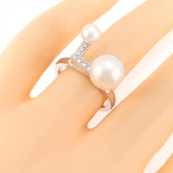 Nhẫn Pavé Balance Note Tasaki - Hàng hiệu Chính hãng 839152