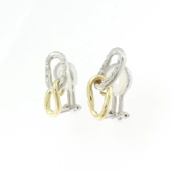 Bông tai kim cương 750YG/750WG - Hàng hiệu Authentic 871858