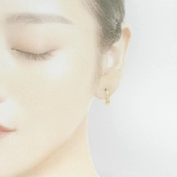 K18YG Bông tai - Hàng hiệu Authentic 870045