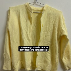 Cardigan vàng form ôm Hàn Quốc 6526