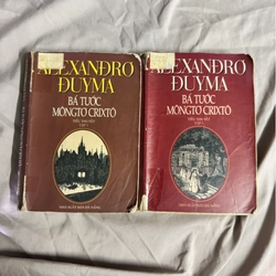 Sách Bá tước Monte Cristo bản cũ