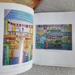 Ấn tượng Hà nội từ kí họa những công trình thời Pháp | nhiều tác giả in màu 688157